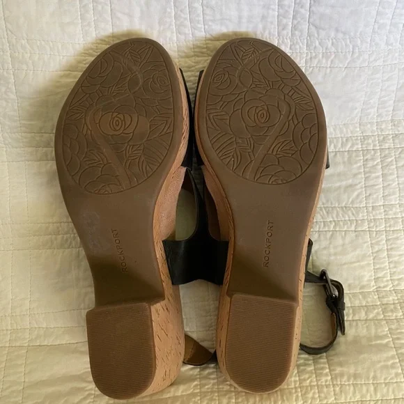 Cobb Hill leather & cork sandals - Picture 5 of 8